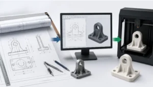 Dibujo 2D para empresas- de planos tradicionales a manufactura aditiva