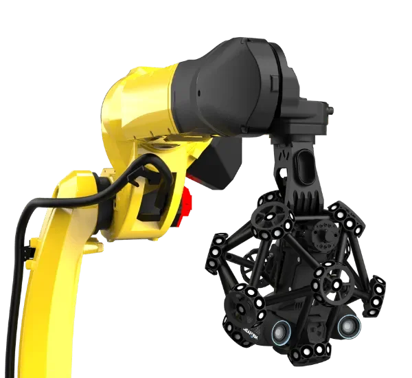 Integración robótica automatizada con Serie R de Creaform